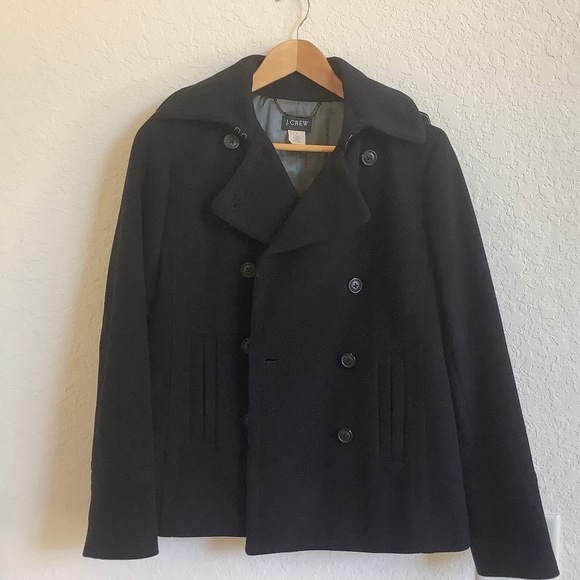 J. Crew 100% Wool Pea Coat - Picture 2 of 4